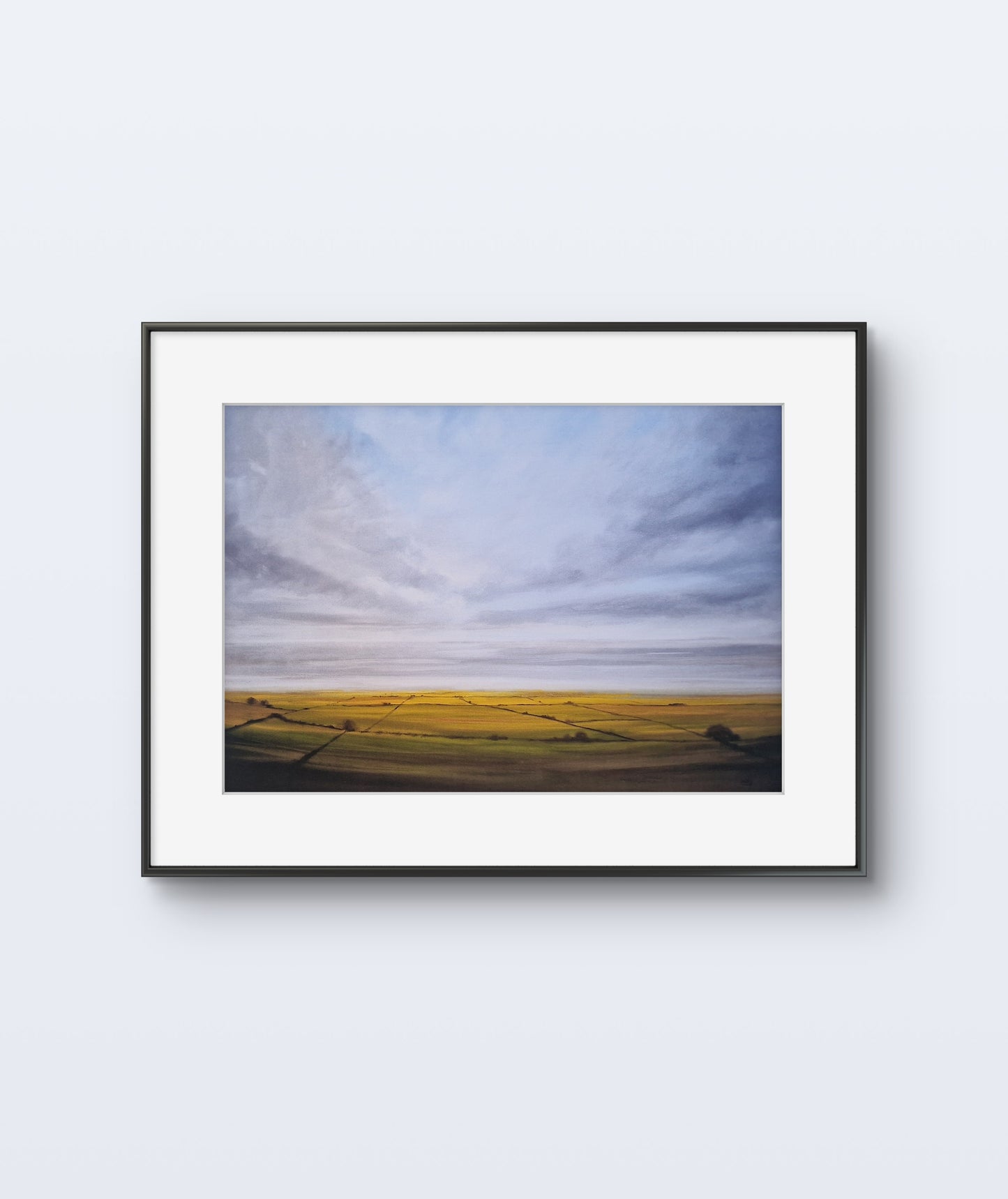 Heavenly Sky by Stephen Roby. Framed. Front View.