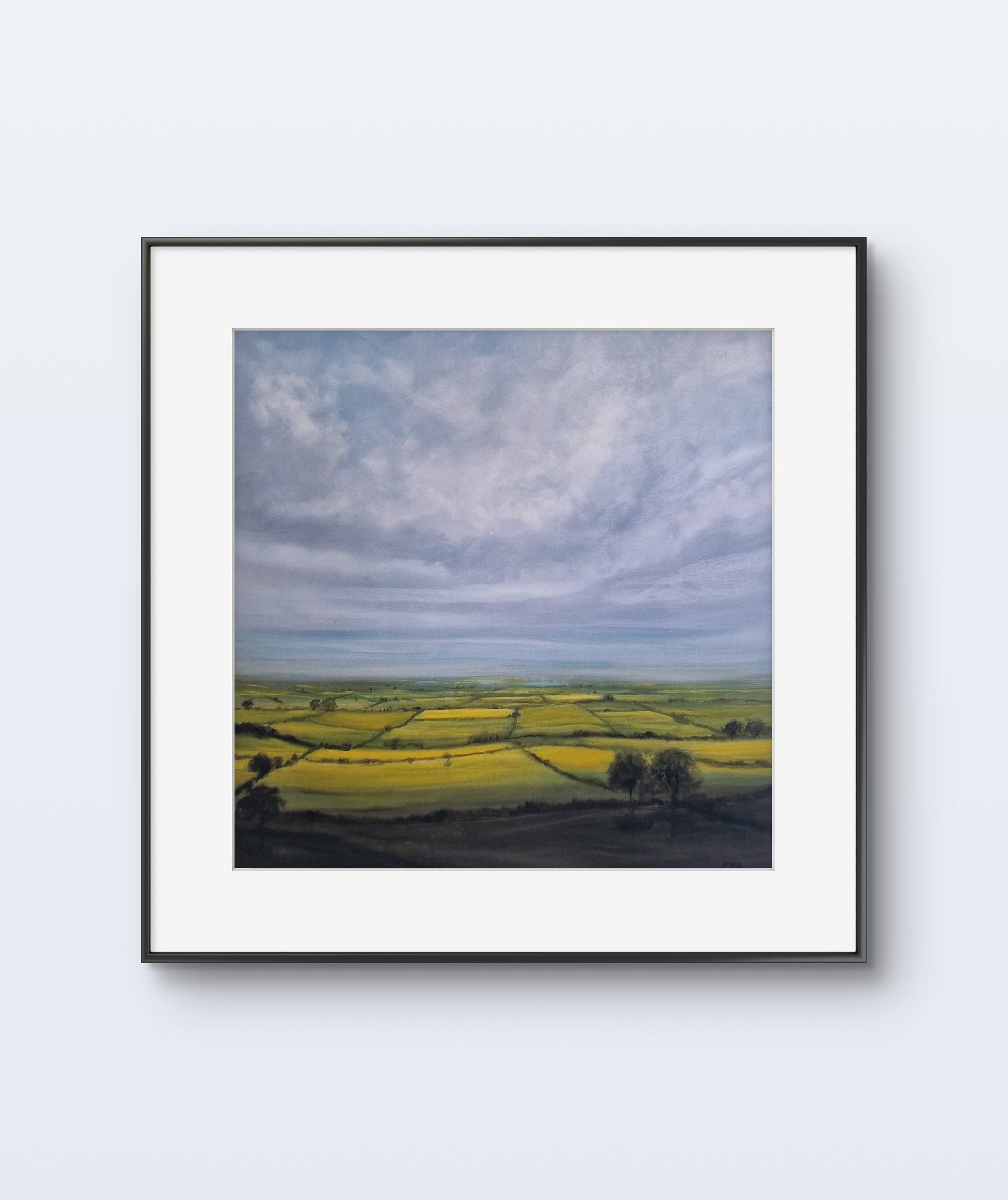 Silence by Stephen Roby. Framed. Front View.